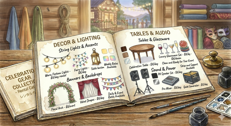 Cozy Rental Catalog