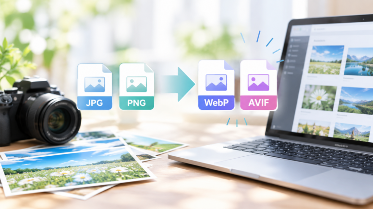 画像をWeb向けに自動最適化